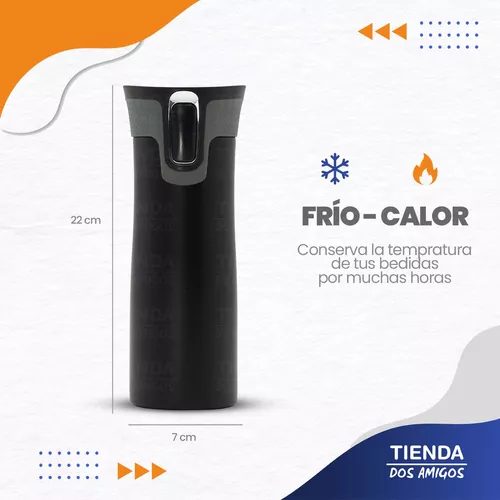 Vaso Cafe Jarro Térmico Acero Inoxidable Frio Calor - Distribuidora Por  Mayor