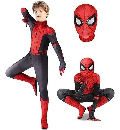 Spiderman Heroes Expedition Hombre Araña Niños Cosplay Ropa