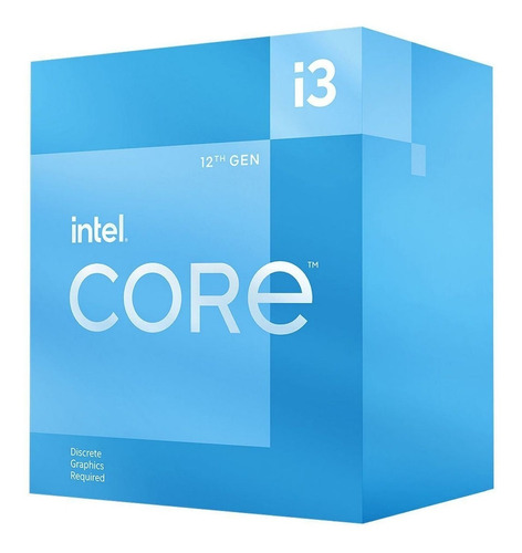 Procesador Intel Core I3 12100f 4.3 Ghz Socket 1700 12va Gen