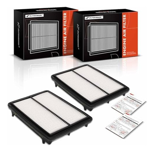 Filtro De Aire De Motor De 2 Piezas Compatible Con Acura Rlx