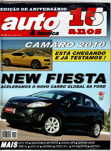 Revista Carro Camaro New Fiesta Super Chevy N° 120