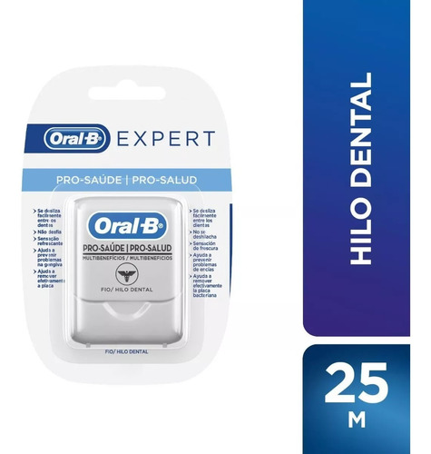 Hilo dental Oral-B Expert Hilo Expert sabor sin sabor 25 m