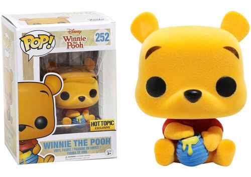 Funko Pop Winnie The Pooh Flocked #252 Disney Ht Exclusive