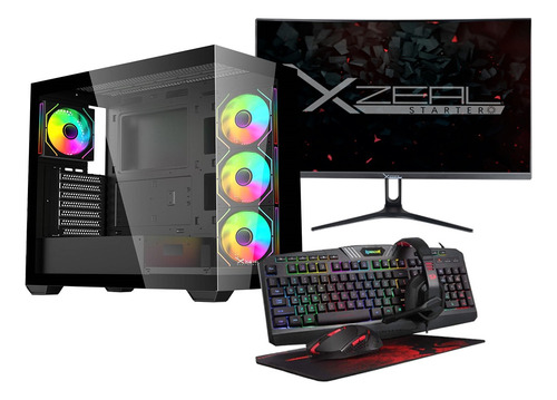 Kit Pc Gamer Monitor 23.8 Ryzen 7 5700x Ssd 1t Ram 32gb 4060