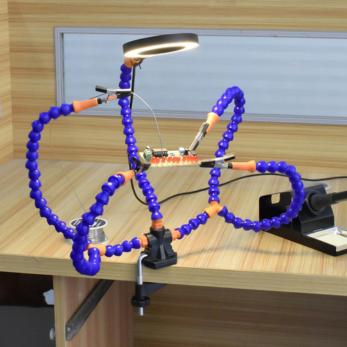 Multi-function Support Solder Third With Hand Magnifying