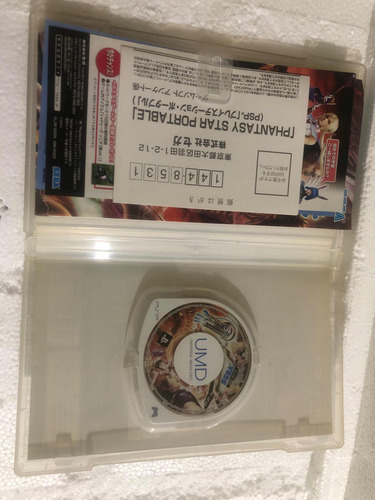 Phantasy Star Portable Jogo Do Psp Original Japan Usado (Recondicionado)