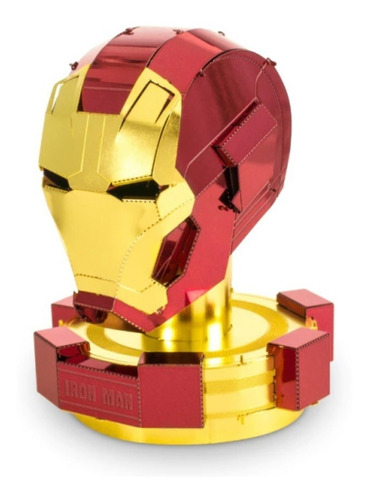 Rompecabezas Metálico 3d Metal Model - Casco De Iron Man