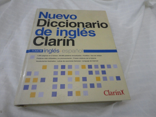 Nuevo Diccionario De Inglés Clarín Tomo 1 Ingles Español 