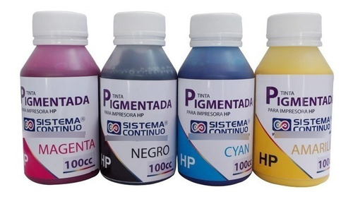 Tinta Para Impresora  Hp Pigmentada 8210 Kit X 400cc Oferta!