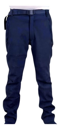 Pantalón Térmico Softshell Hombre Con Cinturon. Tactico. 39