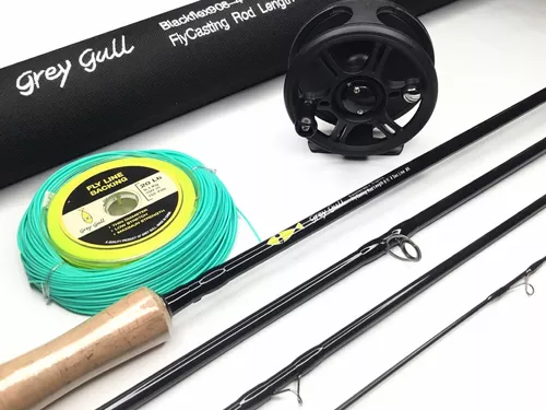 Kit de pesca de inicio rod reel y alambre