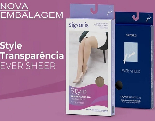 Imagem 3 de 4 de Meia Calça De Compressão Sigvaris Ever Sheer 20-30