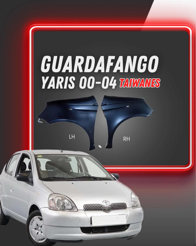 Guardafango Toyota Yaris 00-04 Taiwanes