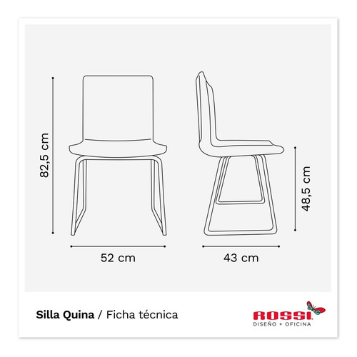 Juego De Comedor Mesa Magnolia 110 + 4 Silla Quina Tapizadas