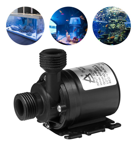 Bomba De Água Submersível Ueetek 1pc Dc 12v 800l/h 5m Para