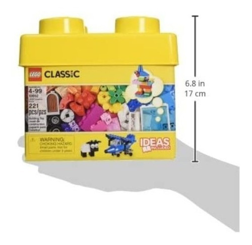 Lego Classic Lego 10692 221 Pzs Caja De Almacenamiento Lego