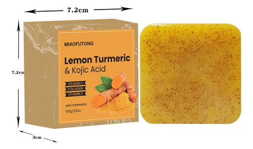 G Handcrafted Lemon Salicylic Aci Soap - Natural Exfoliant B