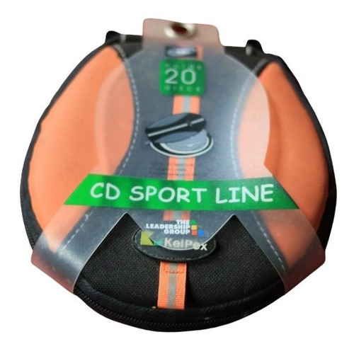 Porta Dvd/bluray Sport Line Para 20 Unidades Folha Dupla
