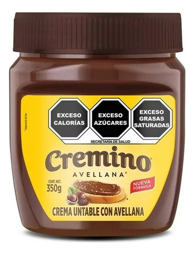 Crema De Avellana Cremino Untable 350 G