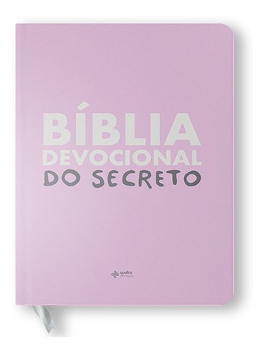 Bíblia Do Secreto  Lilás - Devocional Do Secreto - Luxo