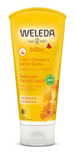 Shampoo Y Gel De Ducha De Caléndula Weleda.