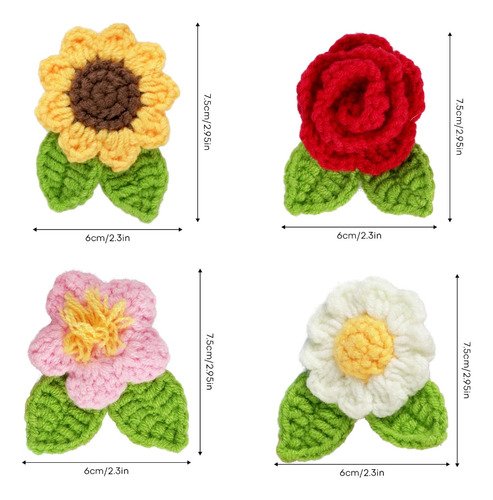 Kits Iniciais De Crochê Broche Diy Com Agulha De Agulha De C