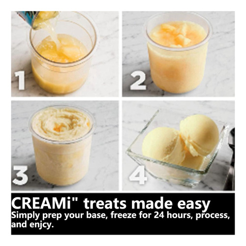 Envases De Helado Con Tapa Para Ninja Creami Pints Nc301