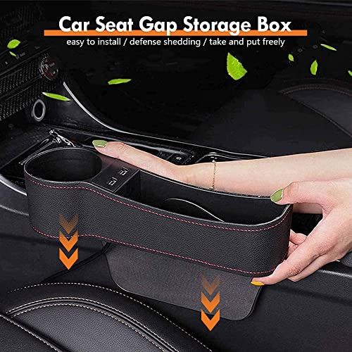 Organizador De Hueco Asiento De Coche 2 Interfaces Usb,...
