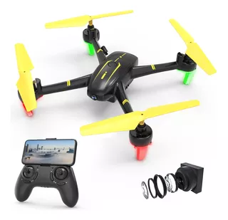 Elinoover Drone With Camera For Adults And Kids,1080p Hd Fpv