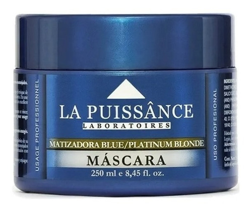 Mascara Capilar Matizadora Azul La Puissance Blue 250 Ml