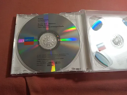 Gioachino Rossini / La Cenerentola Cd Doble C Libreto Usab29 (Usado)