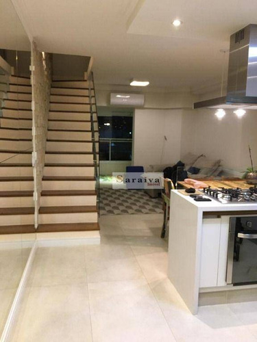 Imagem 16 de 30 de Cobertura Com 3 Dormitórios À Venda, 153 M² Por R$ 850.000 - Rudge Ramos - São Bernardo Do Campo/sp - Co0229