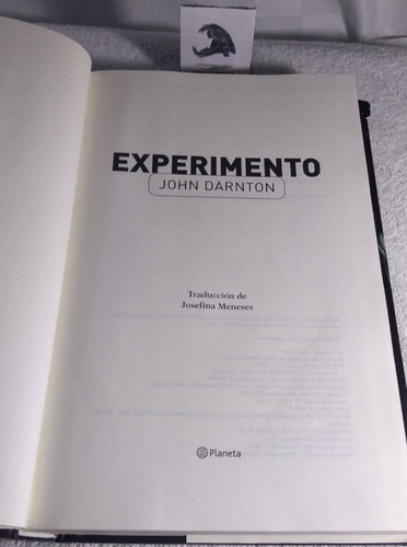 Experimento / John Darnton, Pasta Dura (Usado)