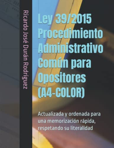 Libro: Ley Procedimiento Administrativo Común Para Y Para Su