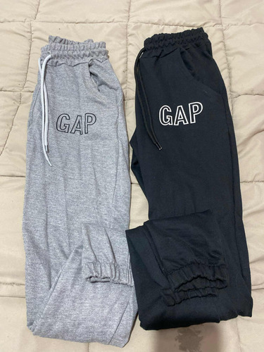 Jogging Gap Gris Y Negro Talle 2