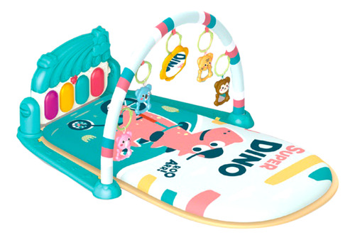 Colchoneta Bebe Gym Interactivo Piano Sonido Luz Sonajero