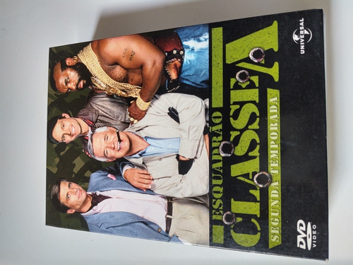 Dvd Box Esquadrão Classe A 2 Temporada Completa. (Usado)