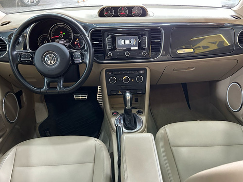 Volkswagen Fusca 2.0 TSI Turbo Automatico 2013 Completo Teto Couro Caramelo