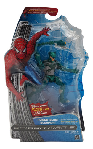 Escorpión Spiderman 3 Figura De Acción Poison Blast 2007