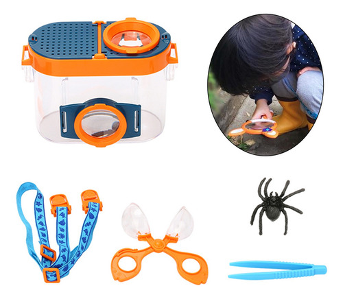 N Visor De Insectos Kit De Observación De Lupa De Insectos