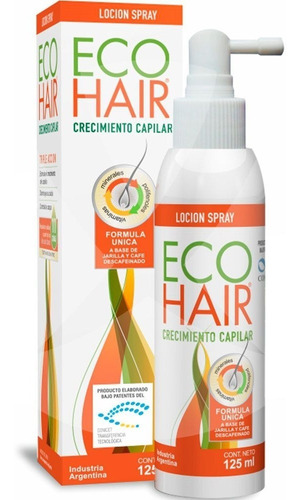 Eco Hair Crecimiento Capilar Estimulante Spray X 125 Ml