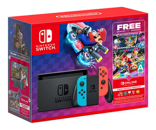 Nintendo  Nintendo Switch Switch 32GB Mario Kart 8 Deluxe color  multicolor 2018