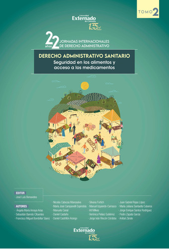 Derecho Administrativo Sanitario - Tomo 2 - Aseuc, De Es , Varios.. Editorial Universidad Externado De Colombia, Tapa Blanda En Español