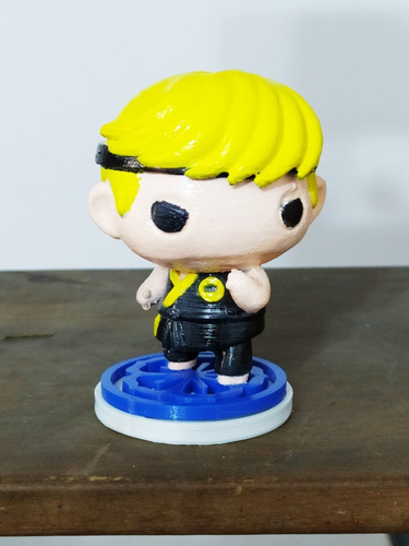 Imagen 3 de 4 de Muñeco Johnny Lawrence Karate Kid Figura Plakit Coleccion