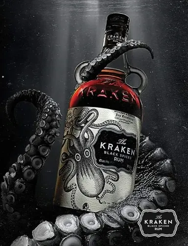 Rum The Kraken Black Spice 750ml | Parcelamento sem juros