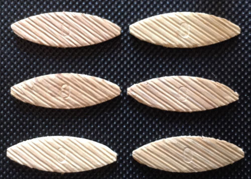 Galletas Madera Ensamble Sistema Lamello # 0 1,000 Piezas