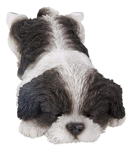 Hi- Line Gift 87710-j Shih Tzu Puppy Sleeping Pet Pals Estat