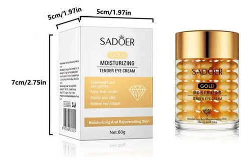 Sadoer Crema Hidratante Contorno De Ojos Gold 60g DVICP
