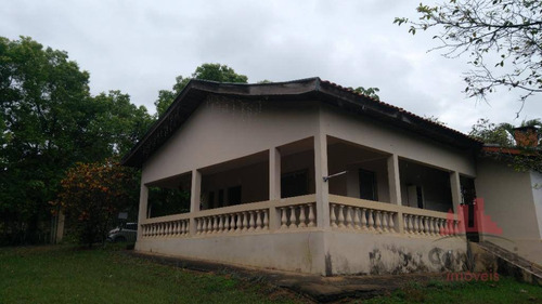 Chácara Com 2 Dormitórios À Venda, 1400 M² Por R$ 370.000,00 - Bosque Dos Ipês - Americana/sp - Ch0127