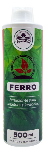 Powerfert Ferro 500ml Fertilizante Para Aquários Plantados